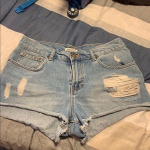 Billabong Hi-Rise Jean Shorts